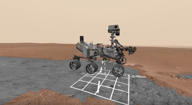 Google и NASA запустили виртуальный тур на Марс