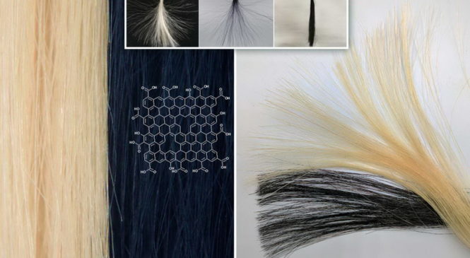 Химики научились красить волосы графеном