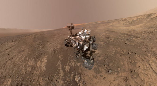 В атмосфере Марса зафиксировали высокое содержание метана